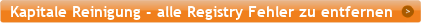 Capital cleaning - All registry errors removal