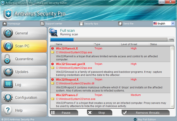 Antivirus Security Pro