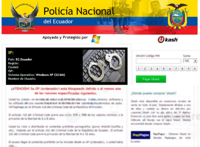 Policía Nacional Del Ecuador Virus