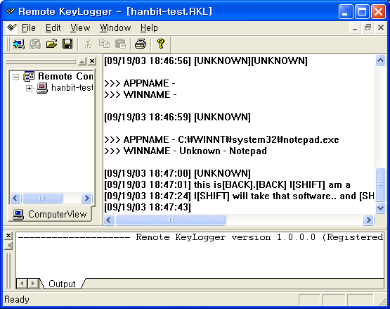 Remote KeyLogger 1.0.1.0