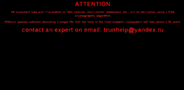 trunCrypt Ransomware