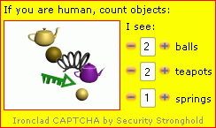 Ironclad CAPTCHA capture d'écran 2